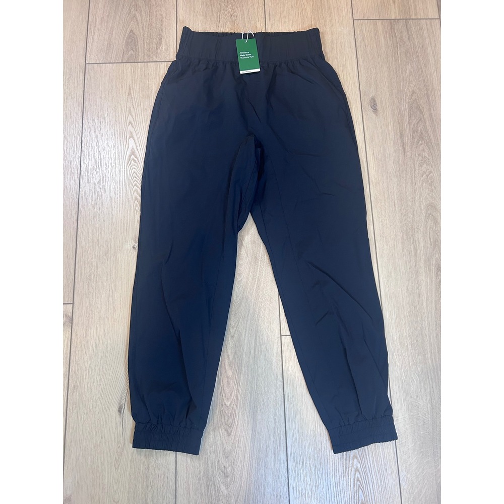 Halara Women Black High Waisted Jogger Pants Size Medium NWT Activewear Workout